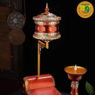 Kinh luân nhạc Om Mani Padme Hum chạy bằng điện và pin